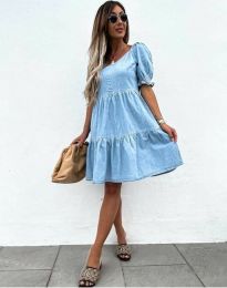 Dresses - kod 05338 - 1 - sky blue