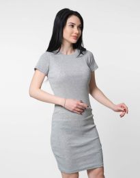 Dresses - kod 21048 - gray