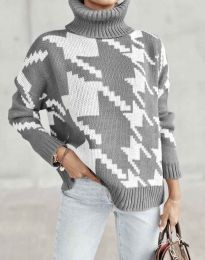 Pullovers - kod 1019 - gray