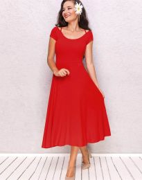 Dresses - kod 3787 - 3 - red