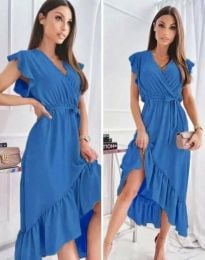 Dresses - kod 8551 - 3 - blue