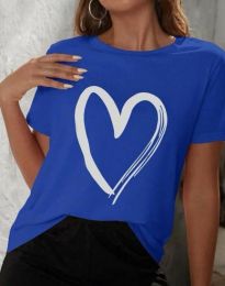 T-shirts - kod 4321 - sky blue
