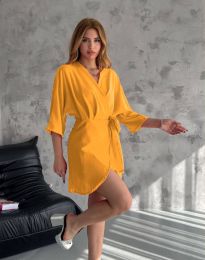 Dresses - kod 32050 - 2 - mustard