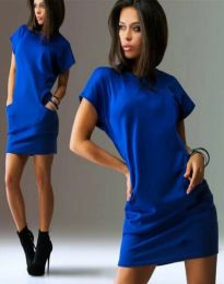 Dresses - kod 37810 - sky blue