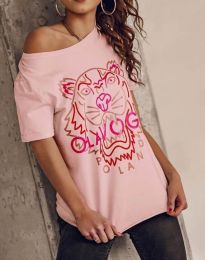 T-shirts - kod 11721 - pink