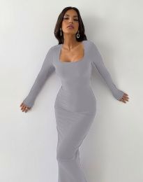 Dresses - kod 30633 - gray