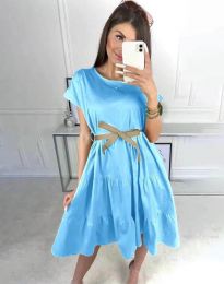 Dresses - kod 3958 - sky blue