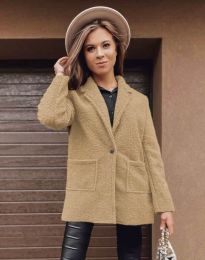 Woman coat - kod 4302 - beige